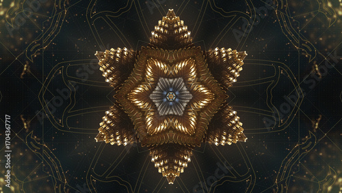 4K coloful kaleidoscope pattern motif design. Abstract wallpaper, colorful Texture.