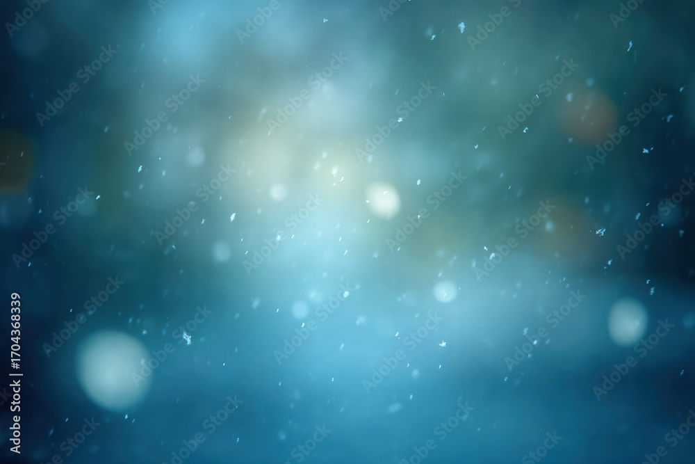 Naklejka premium Abstract snowy winter background with frosty soft textures and light.