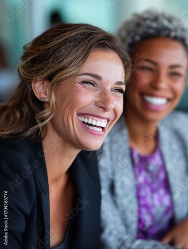 Happy Professional Women