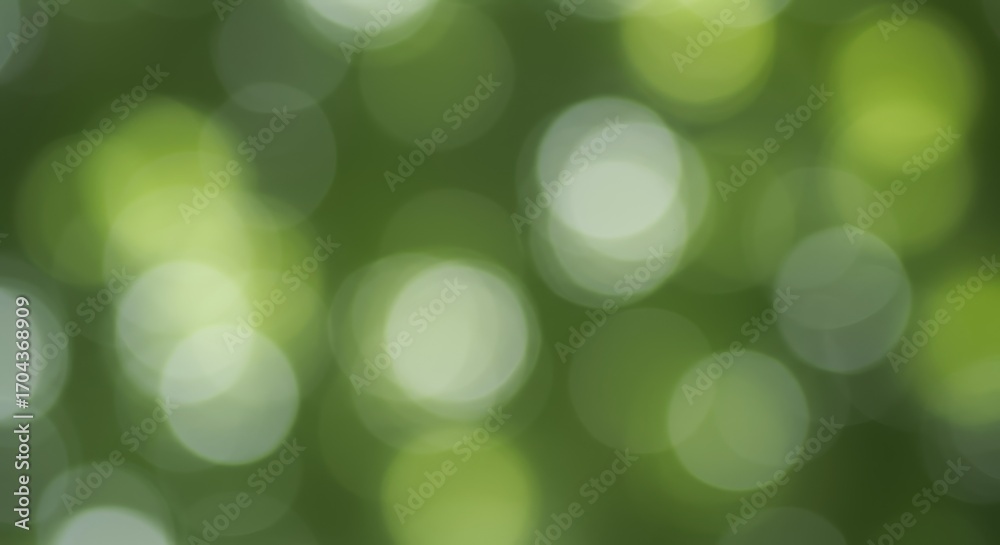 Fototapeta premium Abstract Bokeh Green Background, soft and dreamy effect suitable for backgrounds