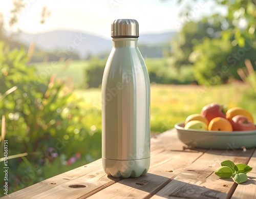 pastel colored reusable water bottle