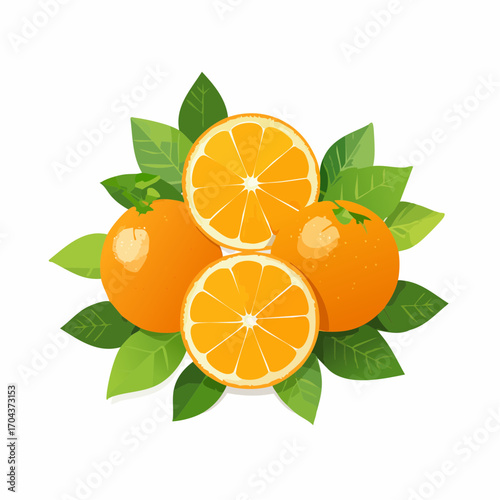 Hintergrund Orangen
