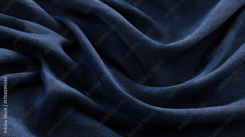 Fototapeta premium dark blue fabric texture pattern