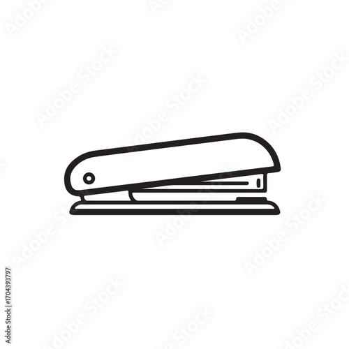 stapler isolated on white background