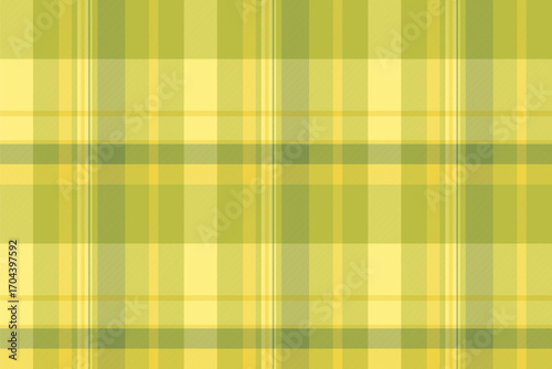 A vibrant, fresh plaid pattern in shades of green and yellow, ideal for backgrounds, textiles, or decorative designs. Suggests warmth, comfort, and classic style.