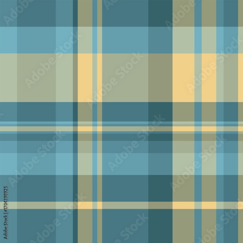 Modern plaid pattern with intersecting lines in blue,beige and tan.A calming and versatile background,perfect for web design,textiles or creative projects.