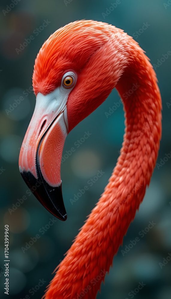 Obraz premium close up of a flamingo