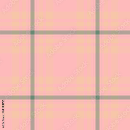 Soft plaid pattern in pastel pink, beige, and sage green. Seamless tile ideal for backgrounds, textiles, or creative projects needing a gentle touch.