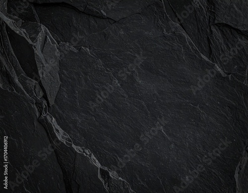 Close-up dark slate stone texture