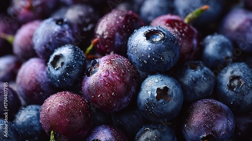 Colorful blueberry fruit macro shot high quality fruit texture fruit close up fruit photography aesthetic no people no text fruit photography