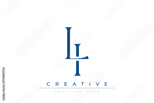 Blue stylized letters LI combined in a modern design on a clean white background, evoking professionalism and creativity. Ideal for branding, business identity, and corporate representation concepts.