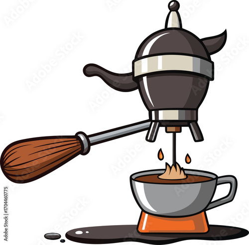 Haunted Espresso Drink Making Espresso Coffee Drink