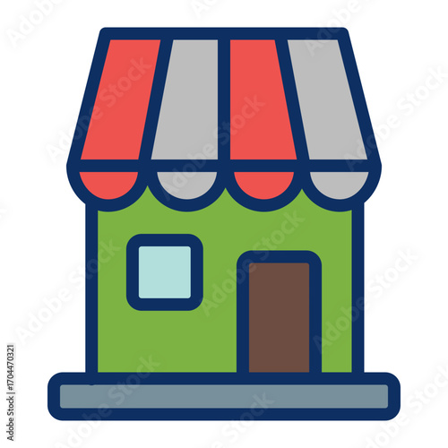 Shop Vector Icon Design