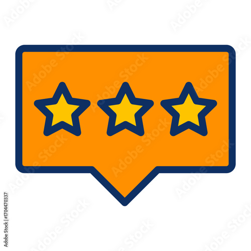 Review Vector Icon Design