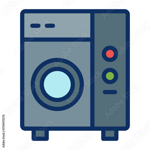 Dry Cleaning Vector Icon Design