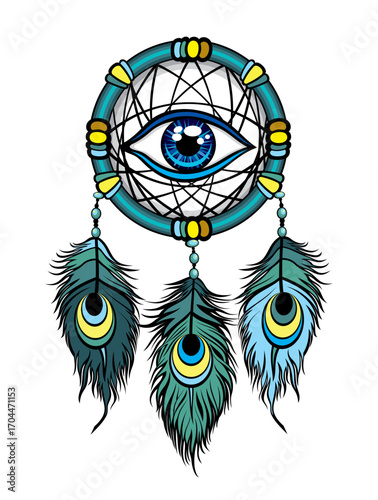 Protection element. Dream Catcher Protection