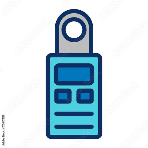 Exposure Meter Vector Icon Design