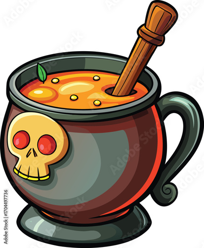 Haunted Cider Halloween Halloween Skull Mug Cider