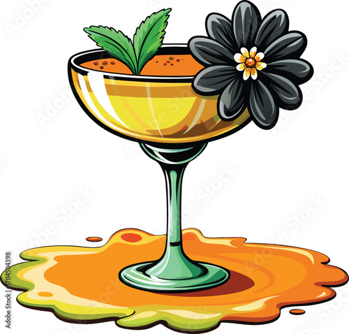Pumpkin Margarita Halloween Festive Halloween Pumpkin Margarita