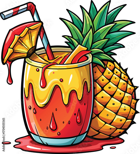 Pumpkin Pina Colada Pineapple Pumpkin Pina Colada Drink