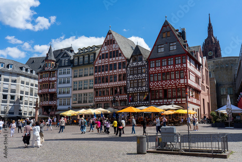 old town square in Frankfurt Germany