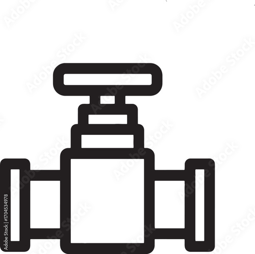 Pipeline Flow Control Symbol

