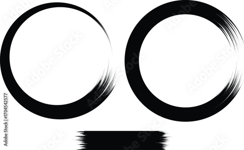 A colorful eye shadow set vector icon with a golden circular frame is a perfect design element for a cosmetic business logo