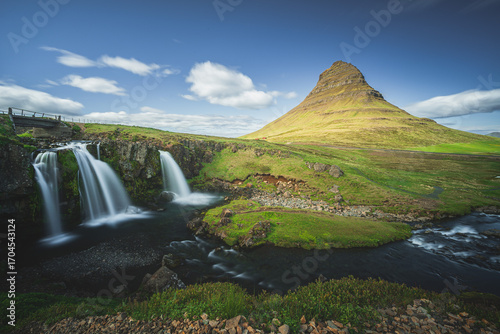 waterfall in the Iceland