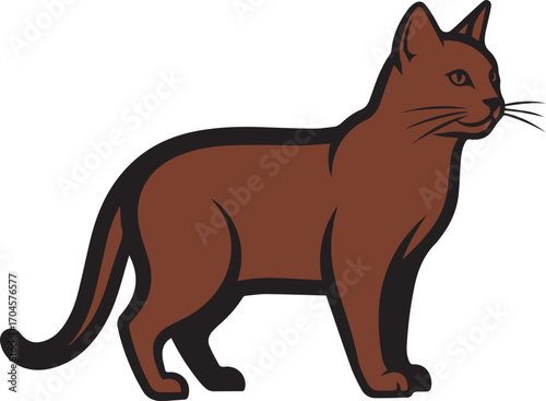 ilustration havana cat vector
