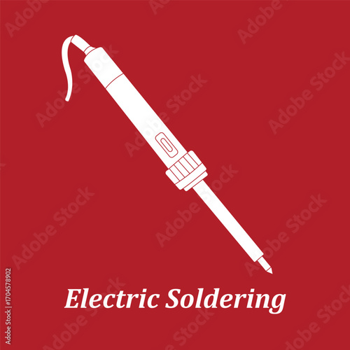 electric soldering iron