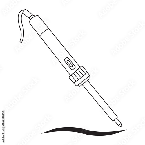 electric soldering iron