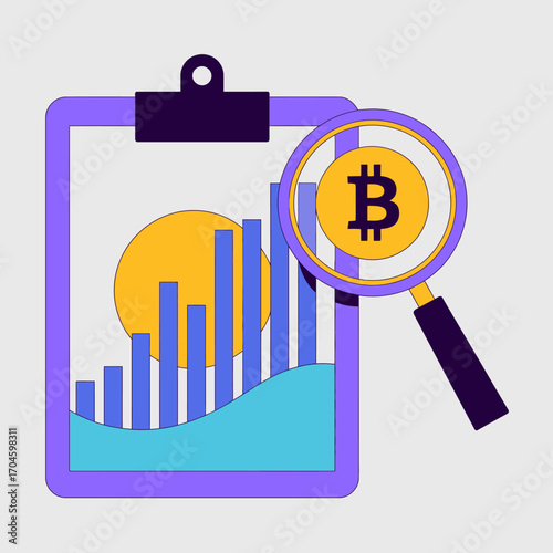This comprehensive visual report showcases Bitcoin market insights with various graphics, focusing on key statistics and trends that aid in informed investment decisions effectively.