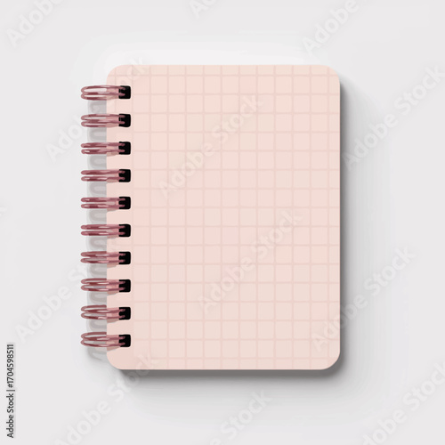 A minimalist grid notebook designed to assist in planning and organizing thoughts, serving as a functional tool for students and professionals alike to boost creativity.