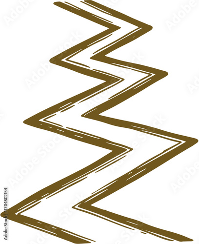 Dynamic energy symbol captures power and innovation for modern business concepts