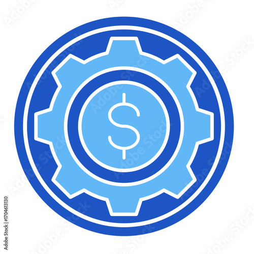 Cog  Icon Element For Design	