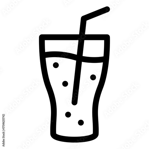glass of soda icon