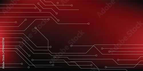Dark red Light Abstract Technology background for computer graphic website internet and business. circuit. vector illustration. infographics. motion move blur.neon. pixel. World Map, Global