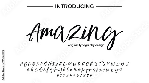 Amazing - Elegant Script Font for Smooth Handwritten Design and Creative Typography