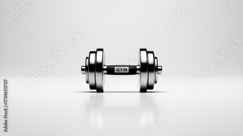 Gym dumbbell weightlifting fitness exercise workout strength training equipment for bodybuilding and powerlifting