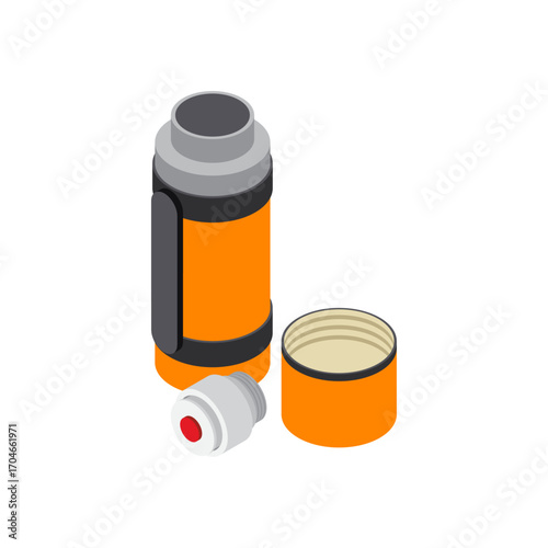Portable Insulated Thermos Flask for Travel and Outdoor Activities