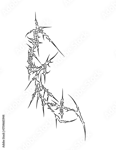 cybersigilism tattoo design