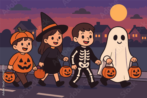 selamat halloween anak-anak