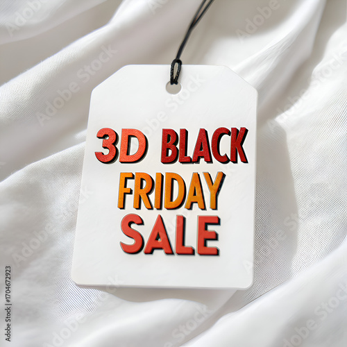 Black Friday sale sign on a wall