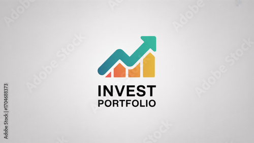 Investments portfolio growth chart stock market financial planning and wealth management business strategy concept