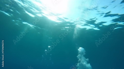 Wallpaper Mural Submerged sun rays Torontodigital.ca