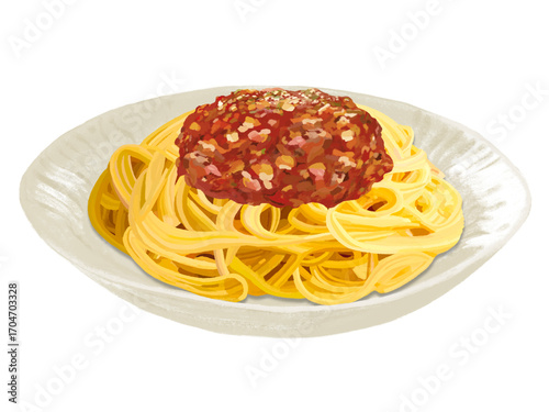 ミートソーススパゲティ