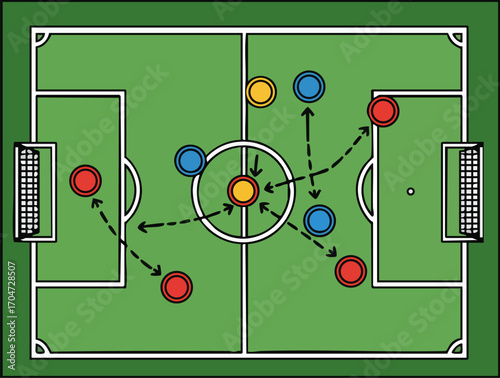 Simple Sports Strategy Board Icon