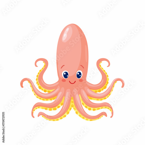 かわいいタコさんウインナーのベクターイラスト