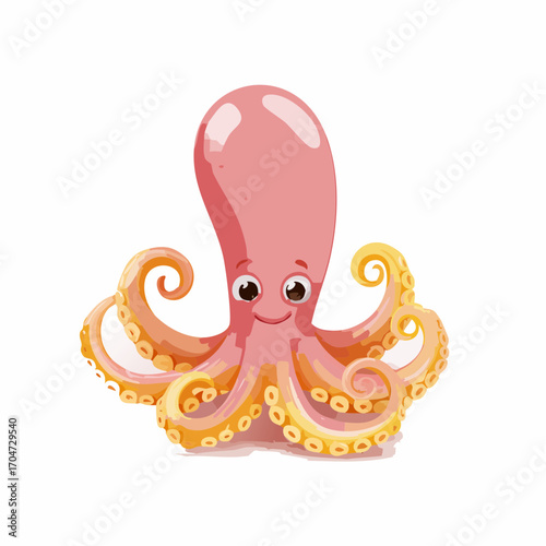 かわいいタコさんウインナーのベクターイラスト