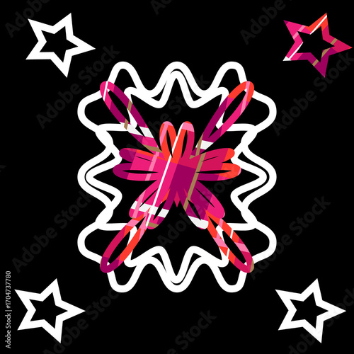 Sweet butterfly logo concept . logo template for branding companies in children clothing. 